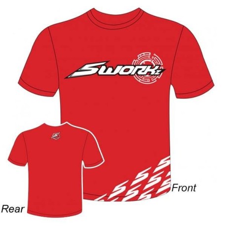 SWORKz Original Red T-Shirt - Red - 3XL