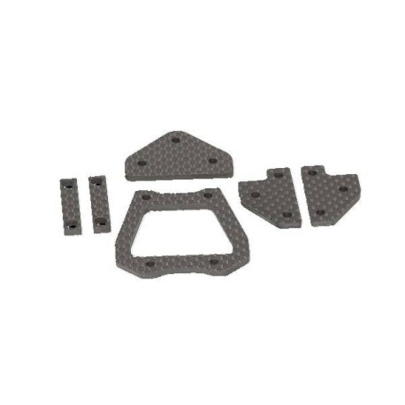 HB RACING E817 Chassis Brace Plate [B]