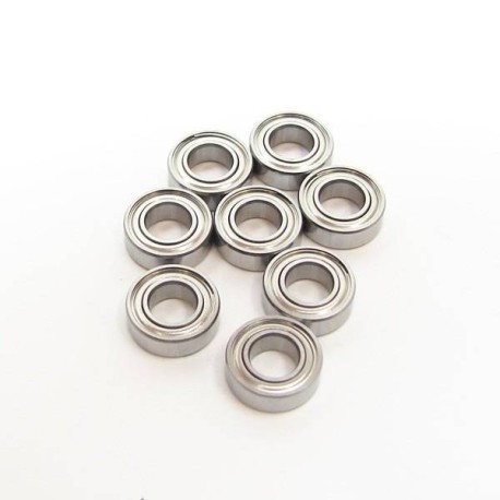 SWORKz Competition 6x12x4mm Ball Bearing RED LINE- 8pcs