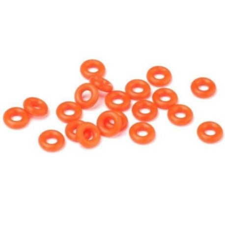 HB RACING Silicone O Rings P-3 40 Shore Orange - 20pcs