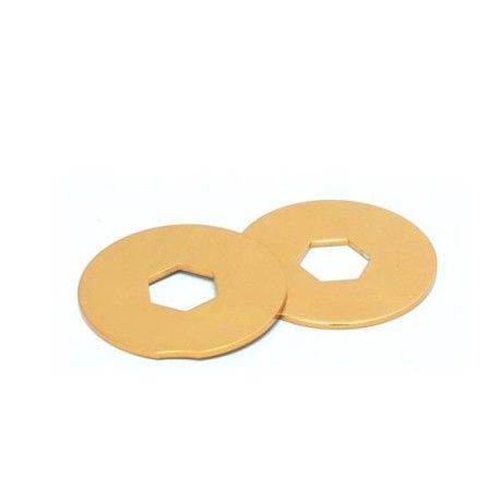 Caster SK10 Centre Diff Slip Washer Metal Plates (x2) 