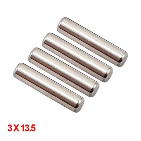 Answer-RC Hardened Steel Pins 3mm x 13.8mm - 4 pcs