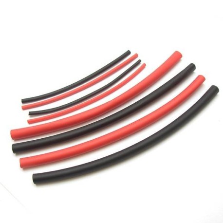 Answer RC Heatshrink Tubing 2.4x100x4pcs + 6.4x150x4pcs