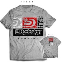 Bittydesign 2017/18 V2 Graphic T-Shirt GREY - Small