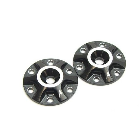 Answer RC 1/8 Wing Washers - SPOKES - 2pcs - BLACK